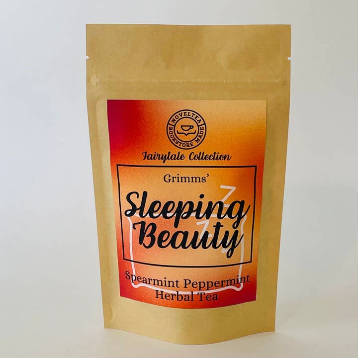 NovelTea Bookstore & Gifts - Wholesale Loose Tea - Sleeping Beauty Inspired - Peppermint Spearmint HERBAL TEA