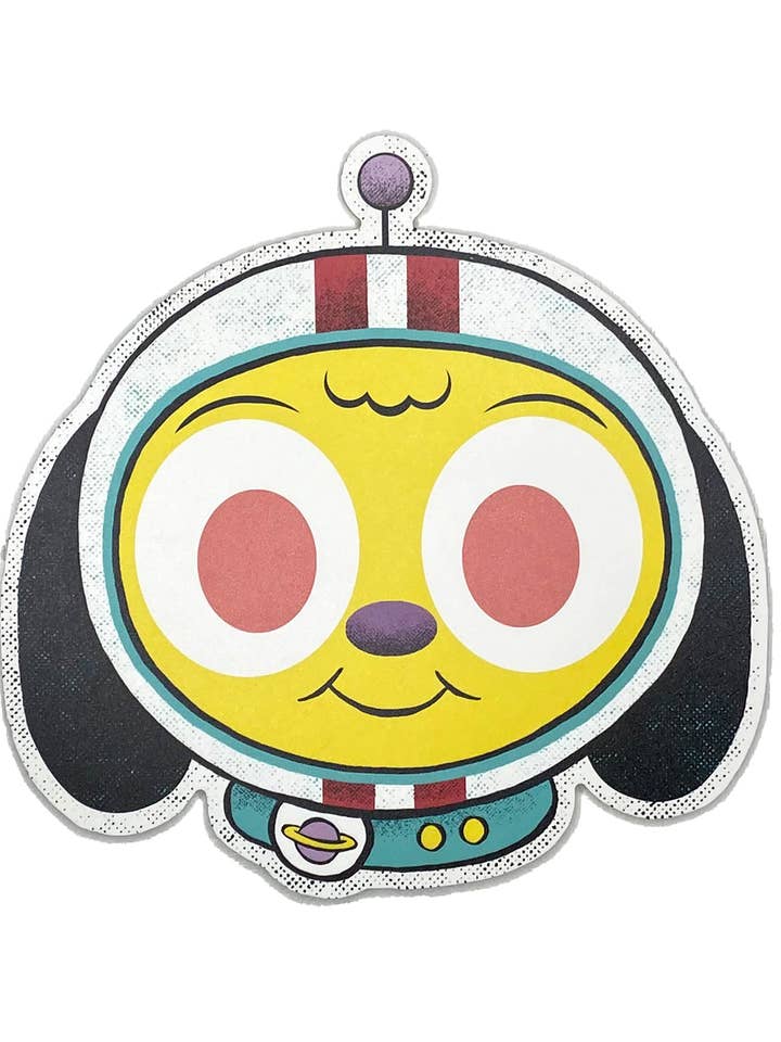 Stampa sagomata "Astro Pup" per la vendita all'ingrosso da parte di Jellykoe