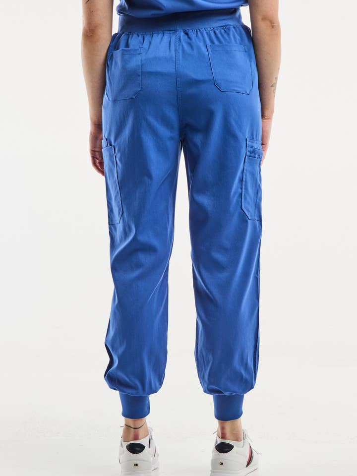 AELIN - Wholesale Healthcare Uniform - Women's - EMMA Jogger - Tenue médicale - Femme - Bleu roi10