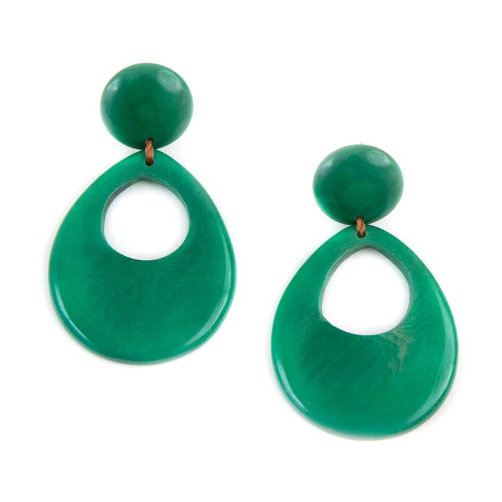 Mimi Earrings for wholesale by Organic Tagua Jewelry