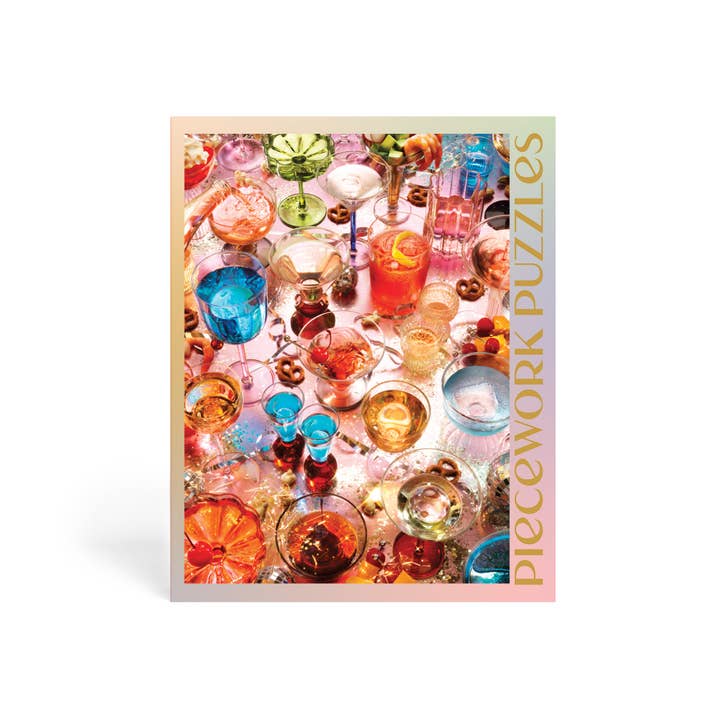 Piecework Puzzles - Wholesale Puzzle - Adult - ✨NEW✨ Happy Hour - 1000 Piece Puzzle