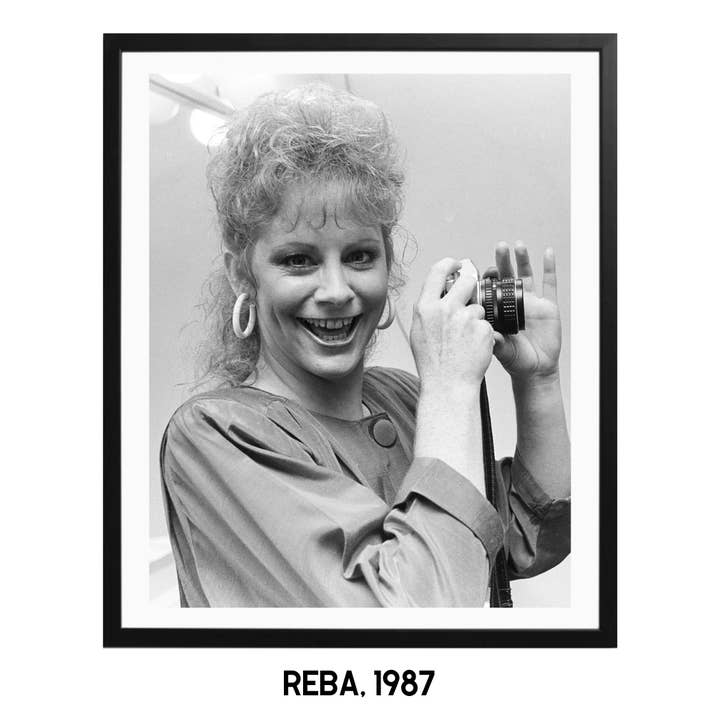 Reba McEntire, 1987/Photographie de Nashville pour la vente par Country Cuties Clothing