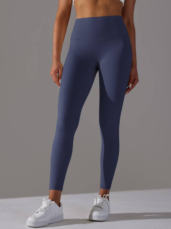 HIDDENBRAND - Wholesale Athletic/Lounge Leggings - Women's - Double-Sided Brushed Nude Breathable Yoga Pants33