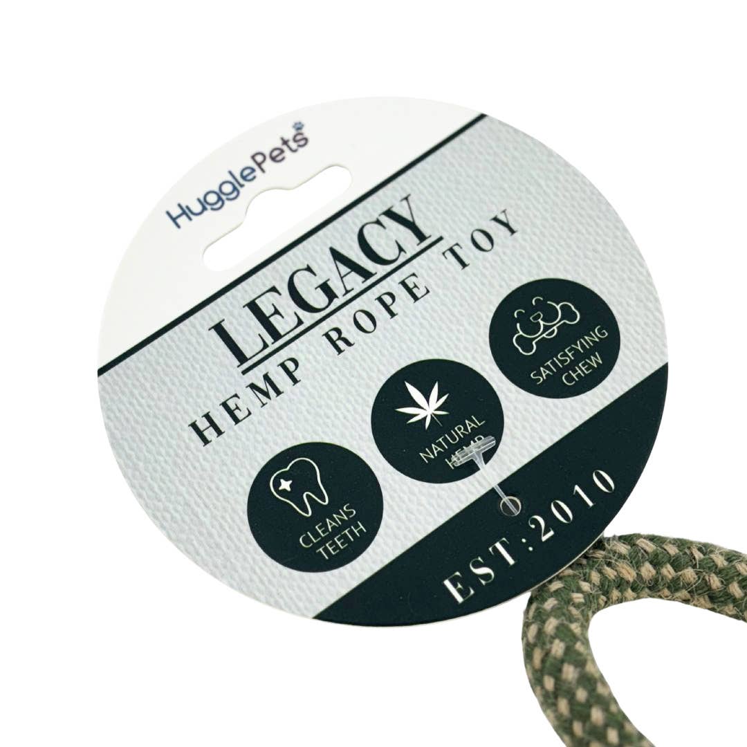 Hugglepets Canada HugglePets Legacy Hemp Knotted Log Dog Toy