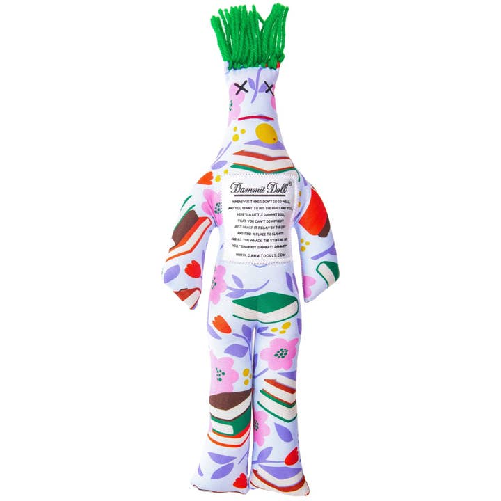 Dammit Doll - Limited Edition - Book Garden Doll for wholesale by Dammit! Dolls