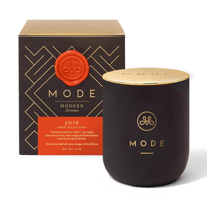 Vela JOIE No. 02 de 8 onzas para venta al por mayor de MODE modern aromas