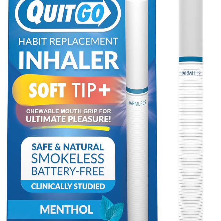 QuitGo – Großhandel Aromatherapie-Inhalatoren – QuitGo Menthol-Inhalator — Ersatz zur Gewohnheit, um mit dem Rauchen aufzuhören