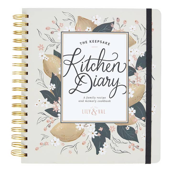 LILY&VAL LEMONS Kitchen Diary for wholesale by C.R.Gibson Signature