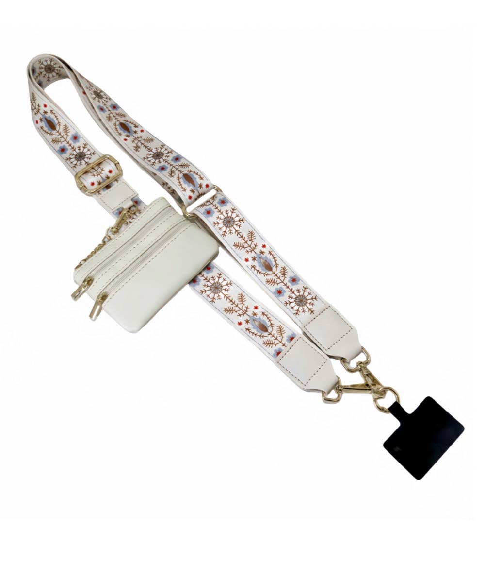 DESHENG ENTERPRISE - Wholesale Bag Strap - Women's - HANDBAG STRAP WITH ZIPPER POUCH PHONE HOLDER WRISTBAND4