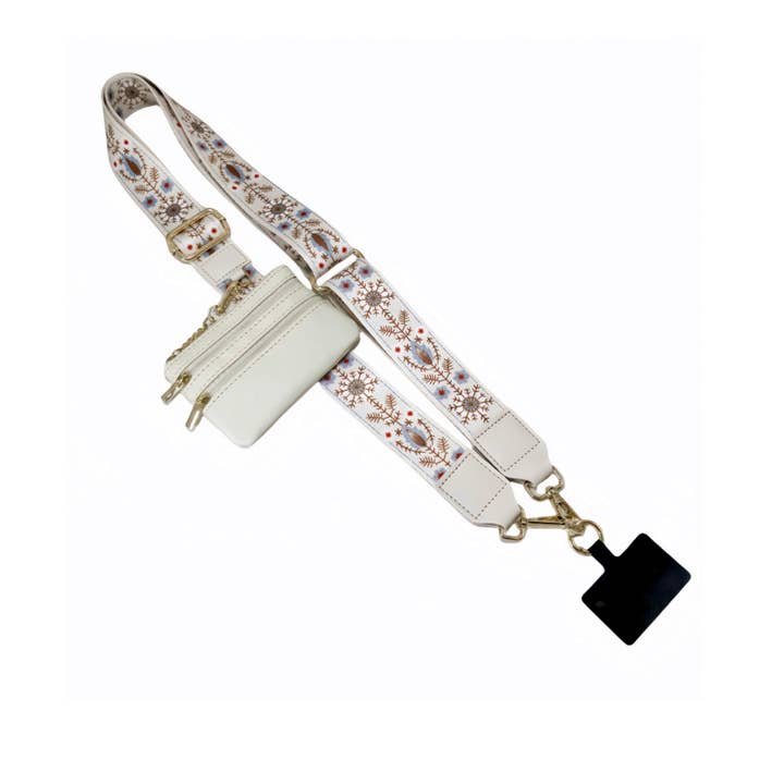 DESHENG ENTERPRISE - Wholesale Bag Strap - Women's - HANDBAG STRAP WITH ZIPPER POUCH PHONE HOLDER WRISTBAND4