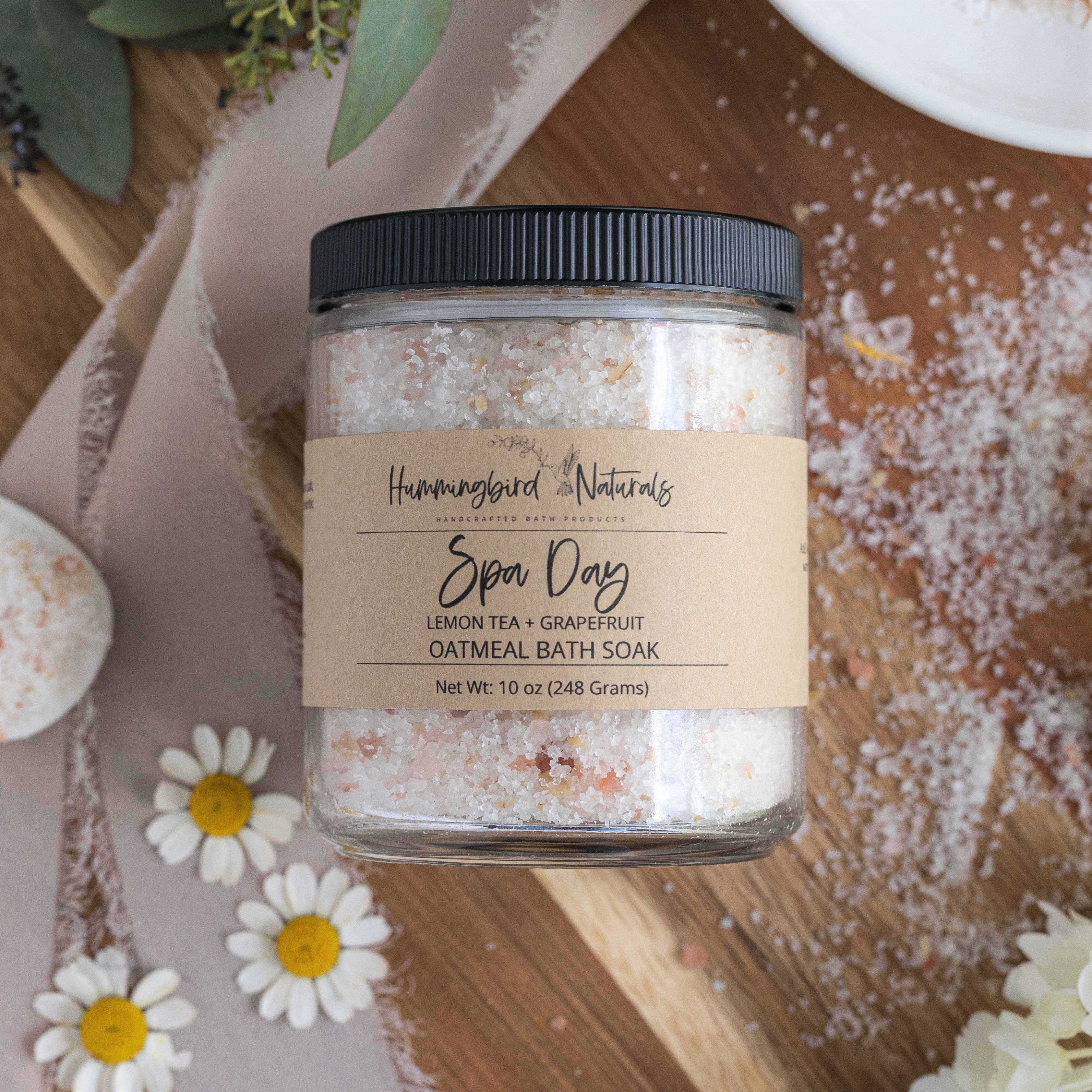 Hummingbird Naturals LLC - Wholesale Bath Soak/Milk - Spa Day Oatmeal & Salt Bath Soak0