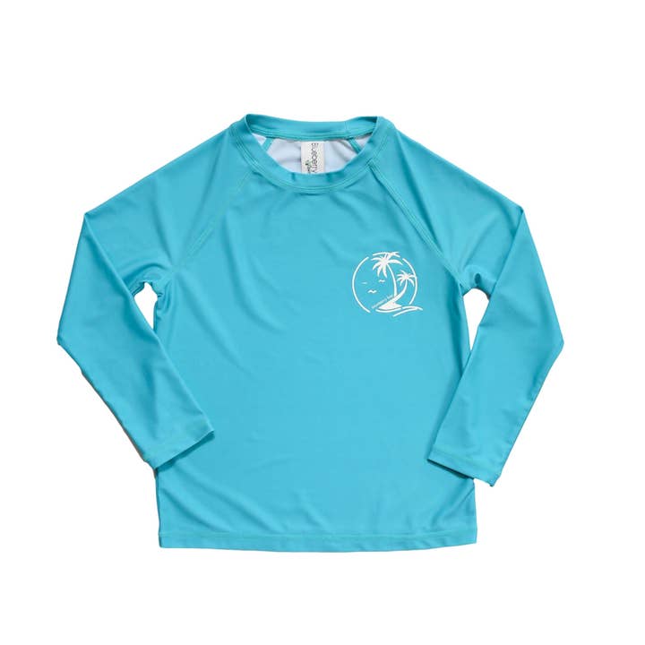 Rashguard Salty Seagull pour jeunes pour la vente par Blueberry Bay