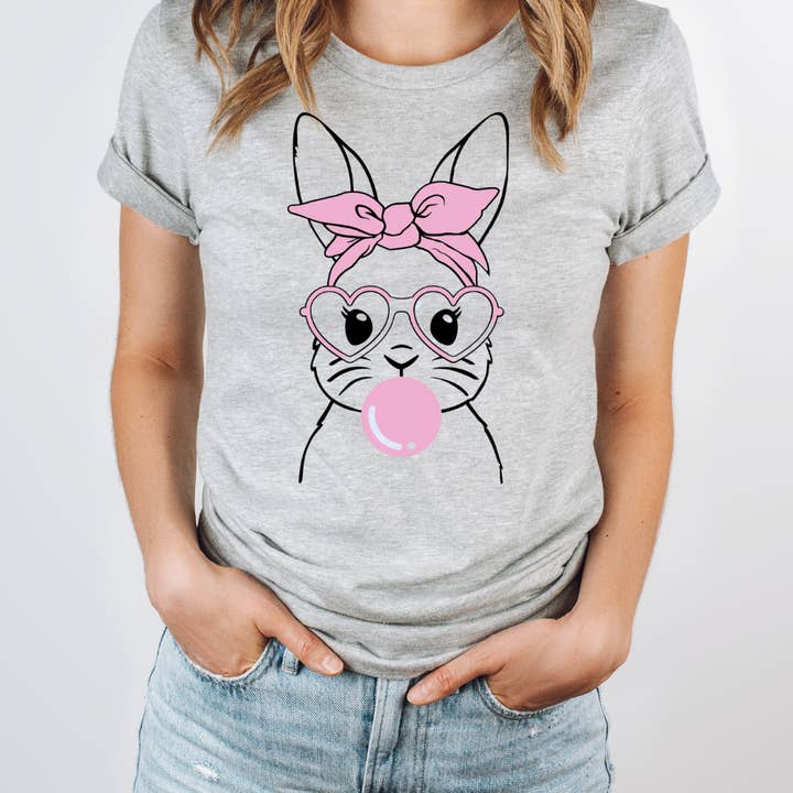 Bubblegum Bunny-Adult for wholesale by Circus Threads LLC