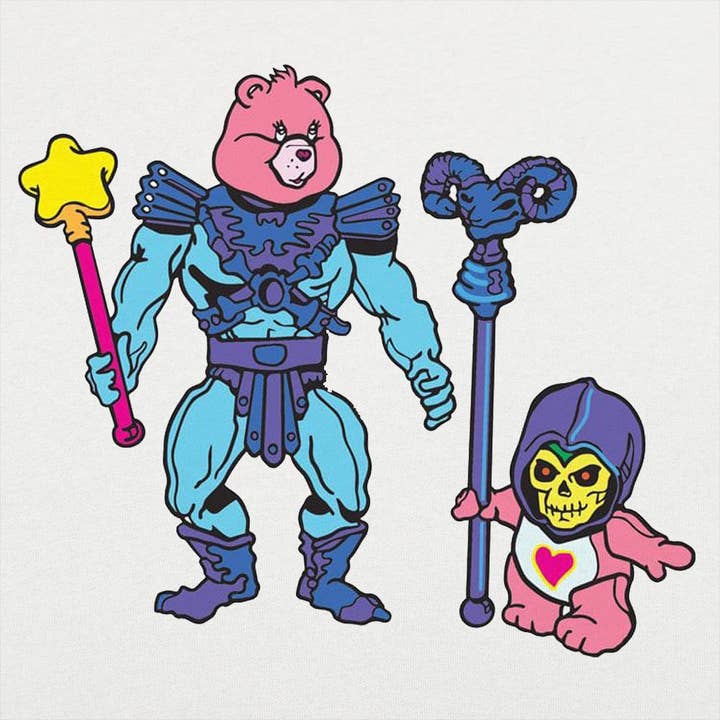 T-shirt da uomo Action Figure Mishap Graphic per la vendita all'ingrosso da parte di 6DS