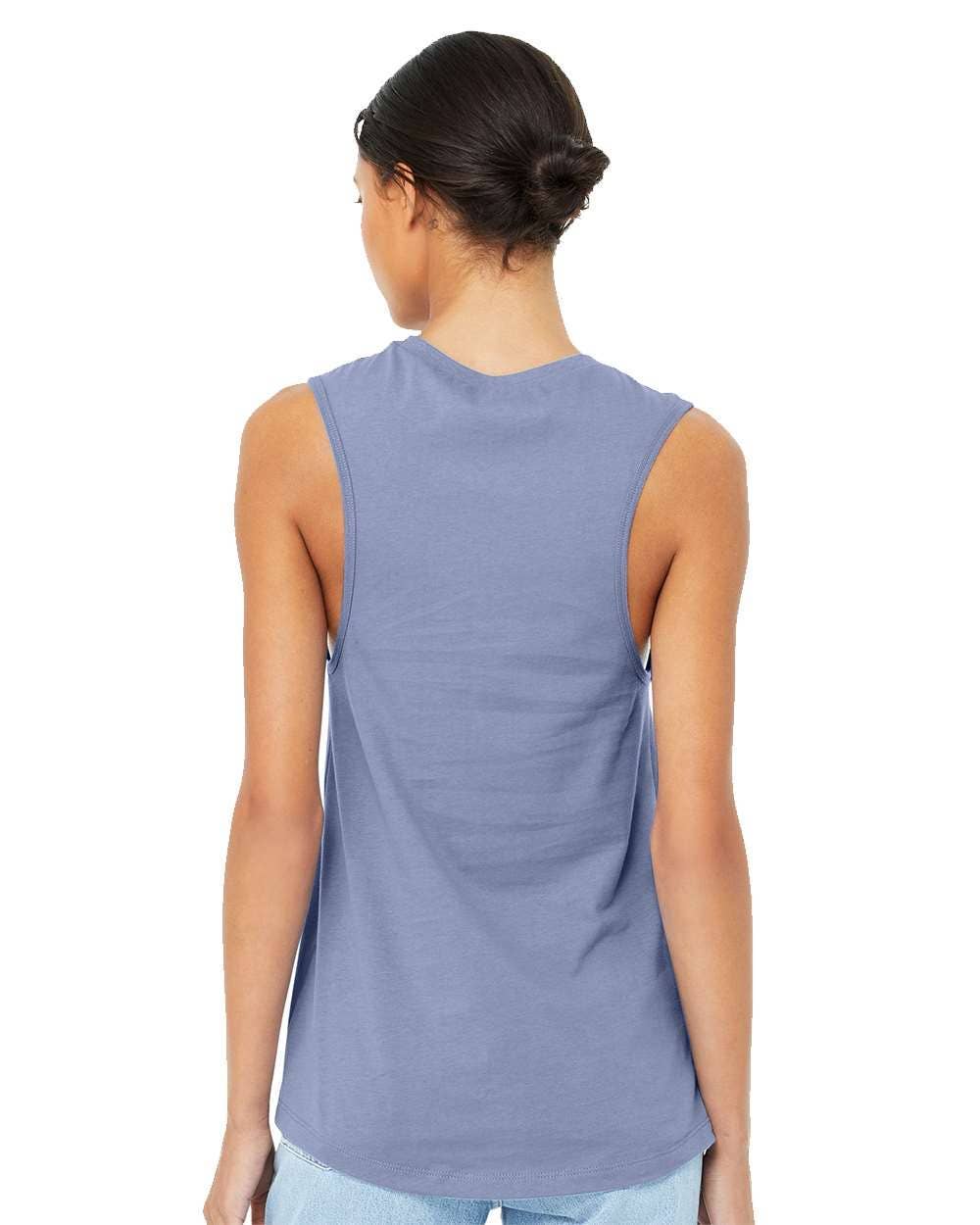 Eleven Fashion – wholesale Linne (Tryckt) - Dam – BELLA + CANVAS - Dam Jersey Muscle Tank19
