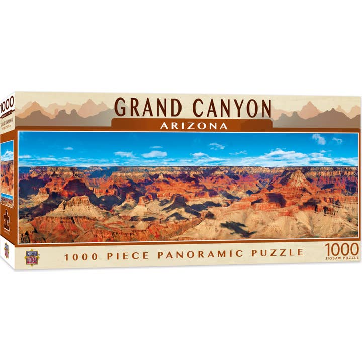 Grand Canyon 1000 Piece Panoramic Puzzle for wholesale by Masterpieces Puzzles