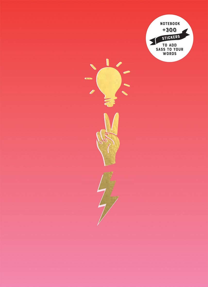 Boon Books - Vente Cahiers - Puissance des Filles : carnet + 300 autocollants par -0