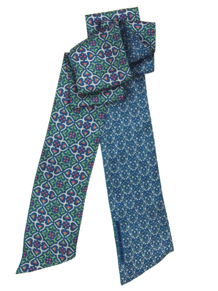 Florence Blue Headband for wholesale by Les Belles Vagabondes