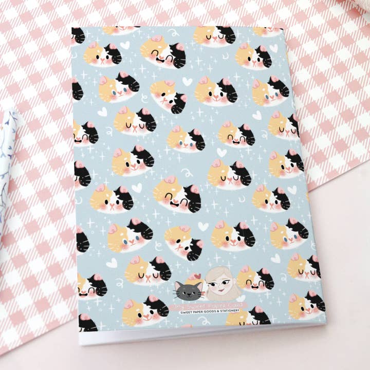 My Sweet Paper Card - Wholesale Notebook - Calico Cat Moods - Soft cover notebook3