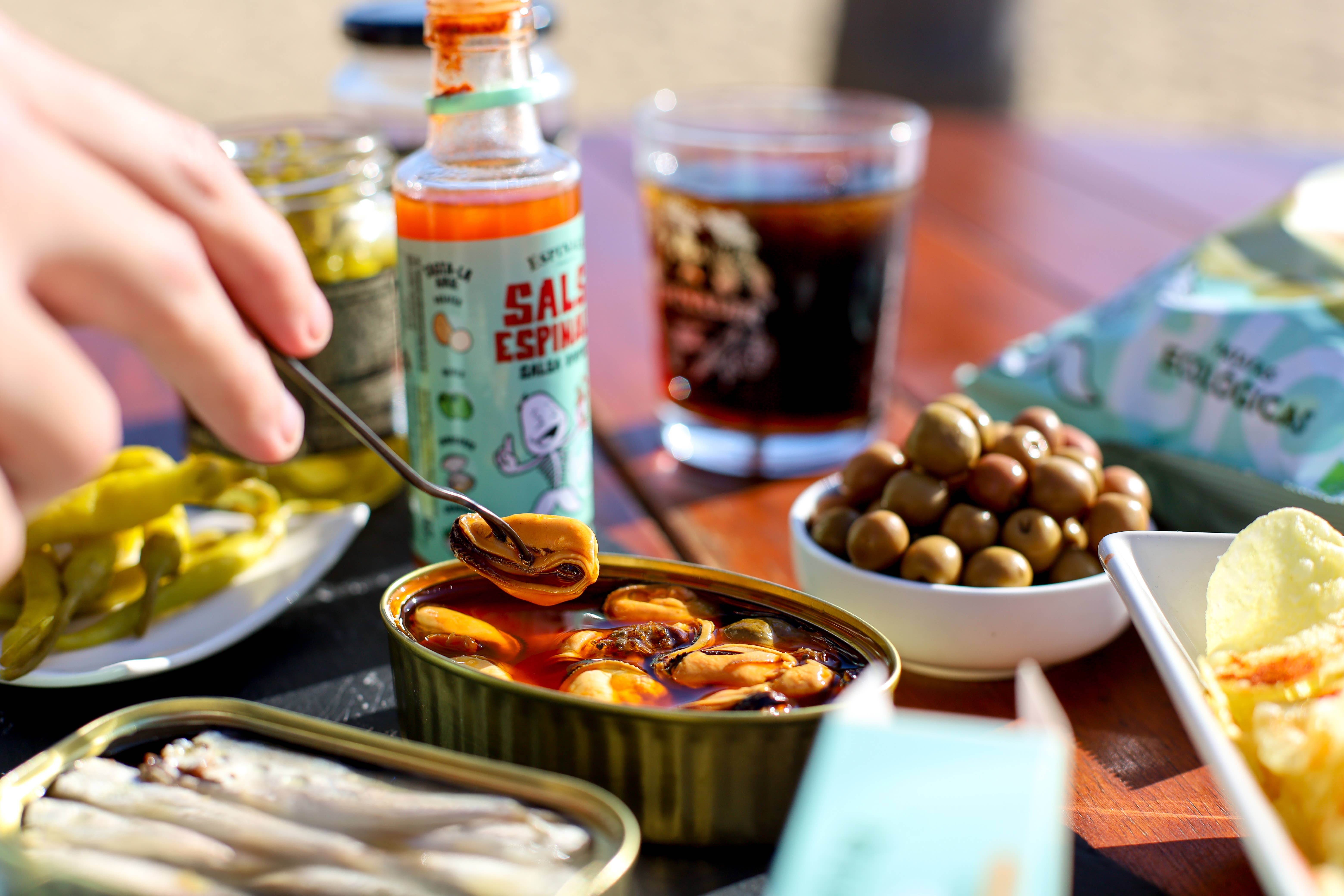 ESPINALER 1896 S.L - Wholesale Fish/Seafood - ESPINALER OL-120 Pickled Mussels 10/12 pieces2