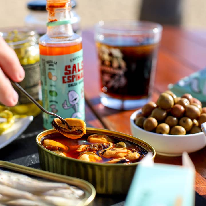 ESPINALER 1896 S.L - Wholesale Fish/Seafood - ESPINALER OL-120 Pickled Mussels 20/30 pieces2