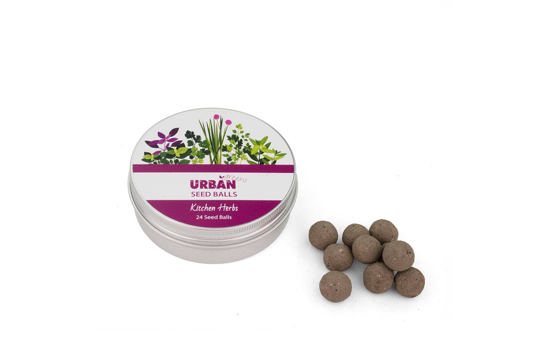 Urban Greens - Wholesale Plant Seeds - Seed Balls Counter Display including 30 Tins of Seed Balls6