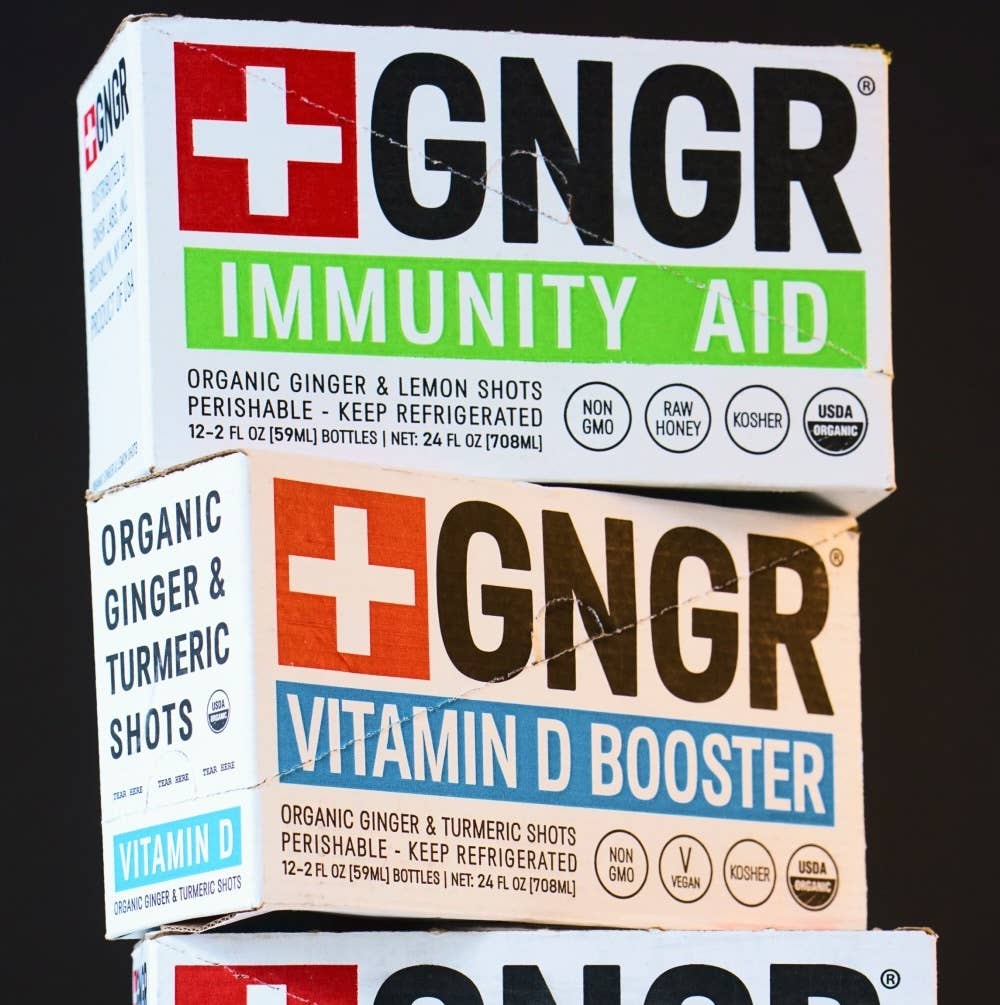 GNGR Labs - Wholesale Wellness Juice/Tonic - Immunity Aid Shot: Ginger with Echinacea & Vitamin D33