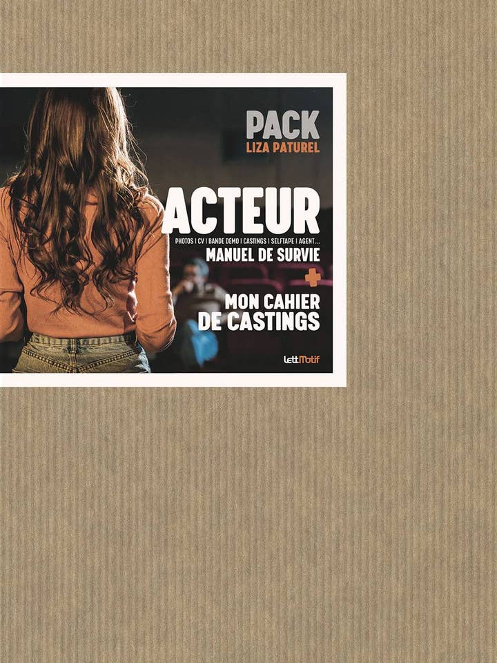 Pakke "Skuespiller, Overlevelsesmanual" + "Min Castingbog" for engroshandel hos édition LettMotif