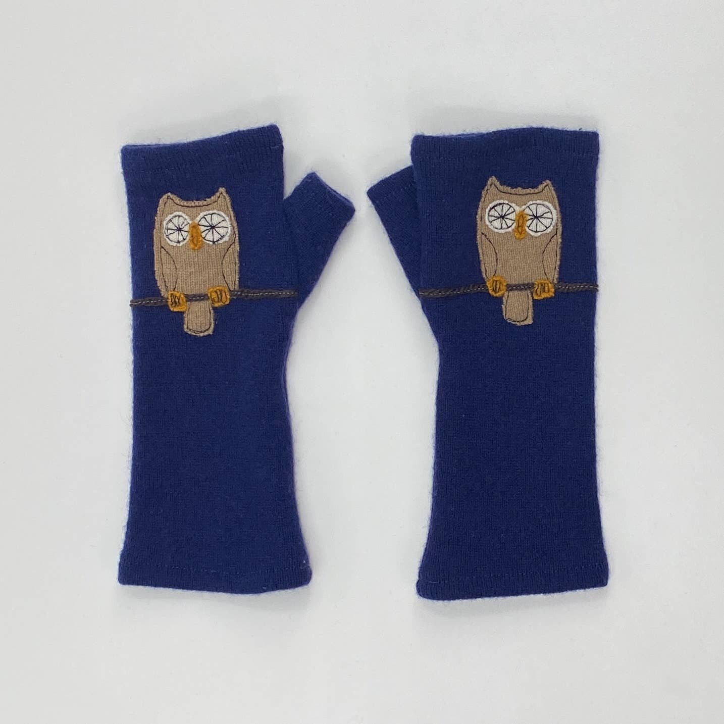 Sardine Clothing Co. - Wholesale Gloves - Women's - Fingerless Cashmere Gloves-Owl9