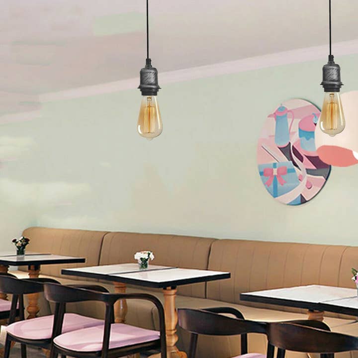 Ledsone – Engroshandel Lysekrone/pendellampe – Loft lampe vedhæng lys montering metal lampe indehaveren E274