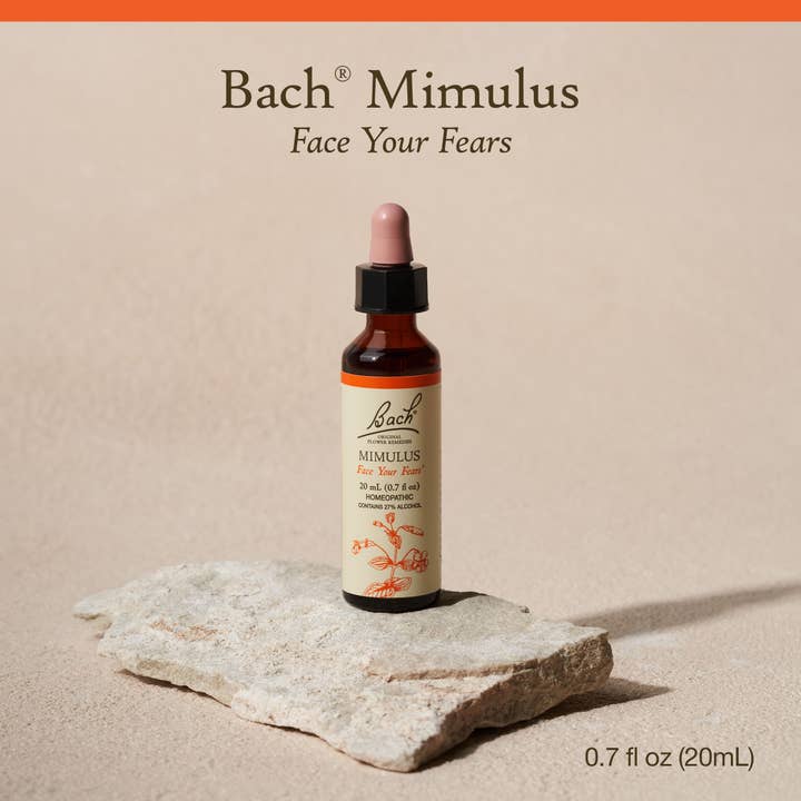 RESCUE & Bach Original Flower Remedies - Wholesale Oral Supplement/Vitamin - Bach Original Flower Remedies Mimulus 0.7 fl. oz. (20mL)1