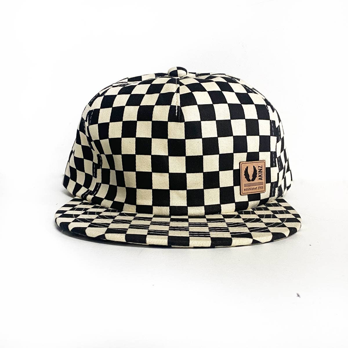 Akinz - Wholesale Flat Brim Cap - Unisex - Block Party Hat