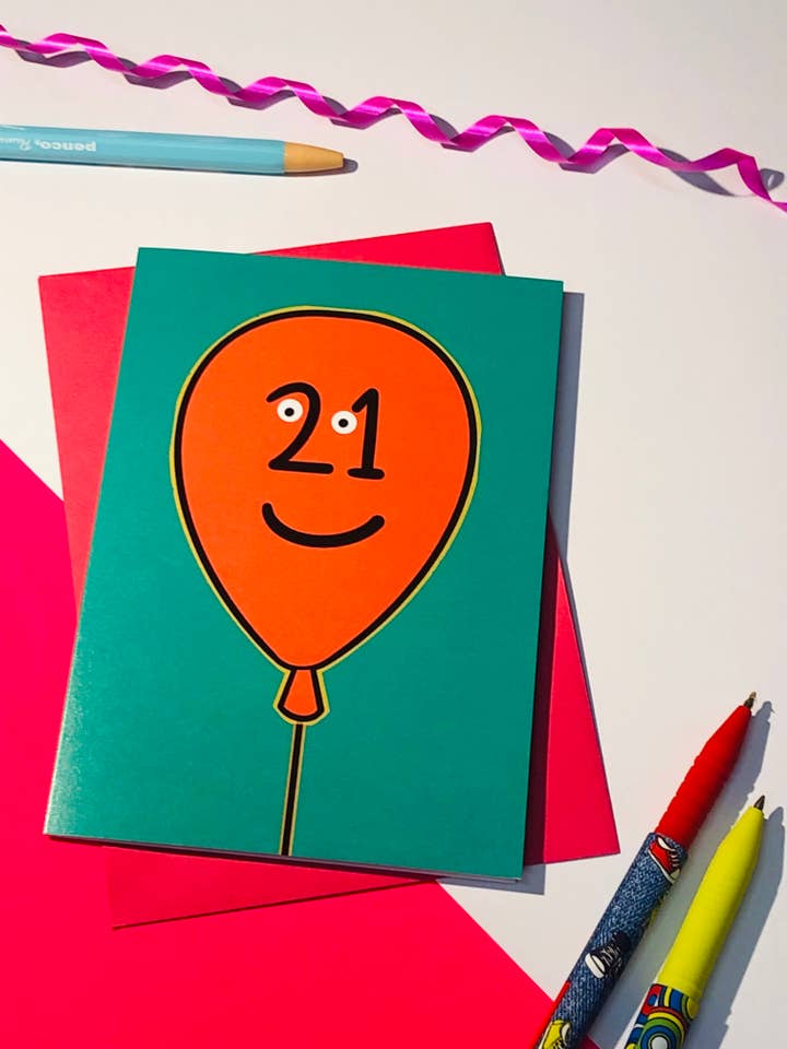 Adult Age Birthday Cards 18 & 21 for wholesale by PaintsPylons