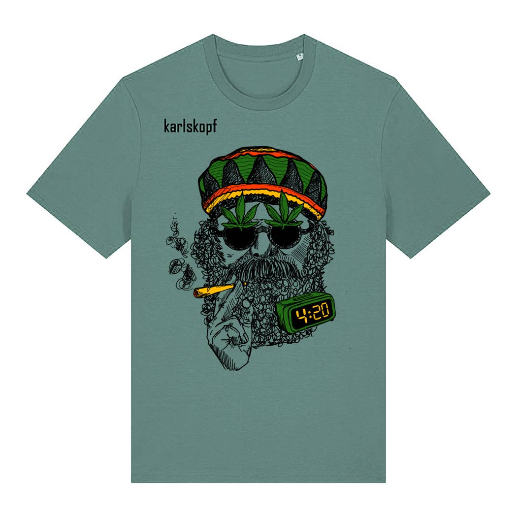 karlskopf - Wholesale Screen Printed T-Shirt - Men's - BUBATZ shirt for men | 100% organic cotton1