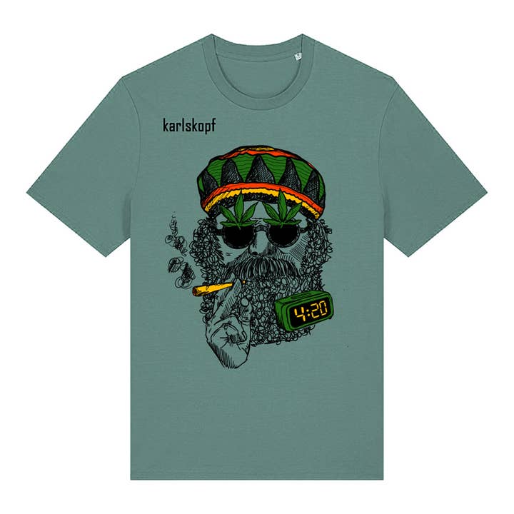 karlskopf - Wholesale Screen Printed T-Shirt - Men's - BUBATZ shirt for men | 100% organic cotton1