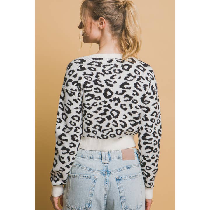 UP CLOTHING - Wholesale Cardigan - Women's - Leopard Print Cardigan7
