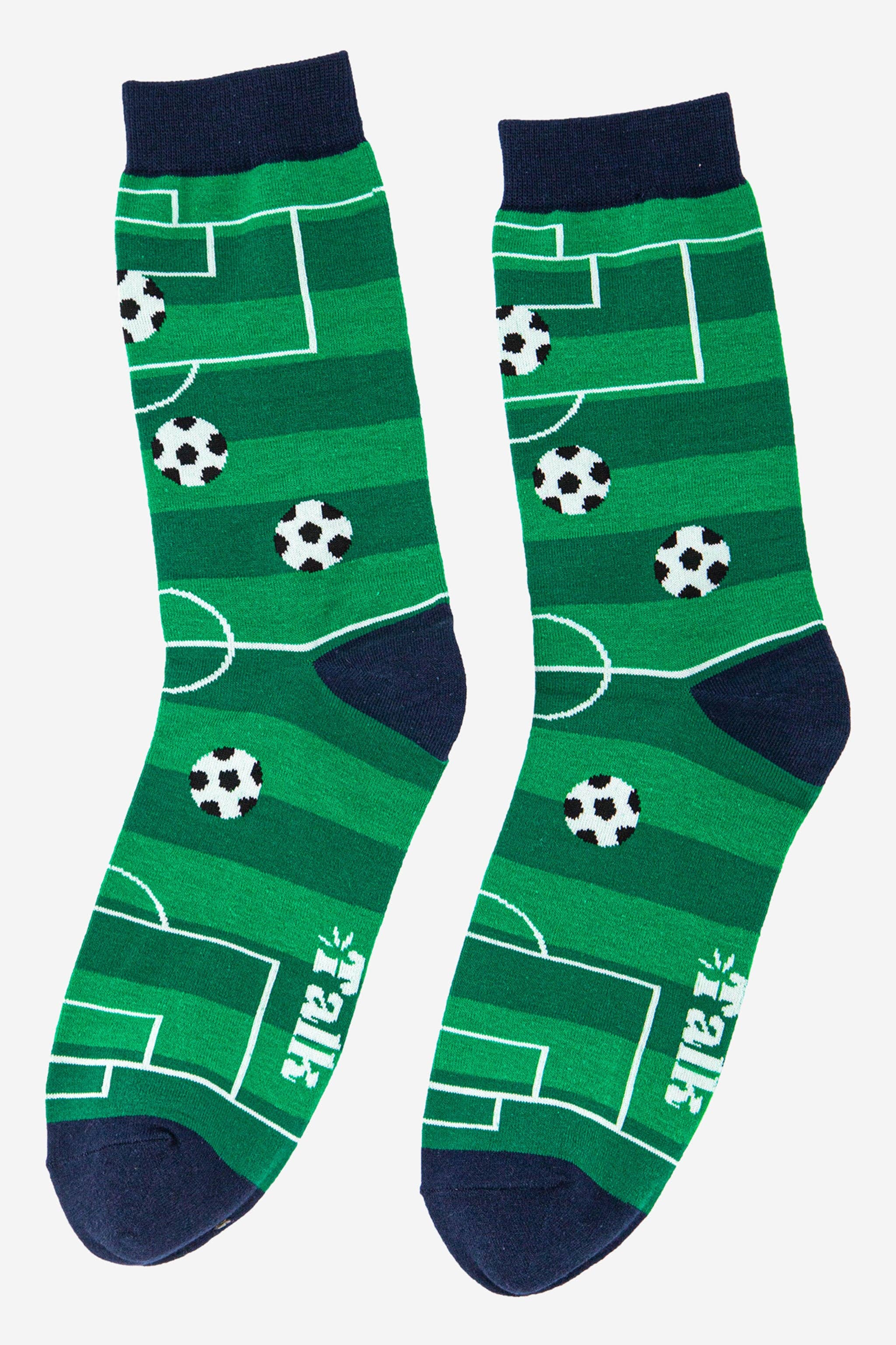 Sock Talk – wholesale Socks – Men's – Men's Football Pitch Bamboo Socks2