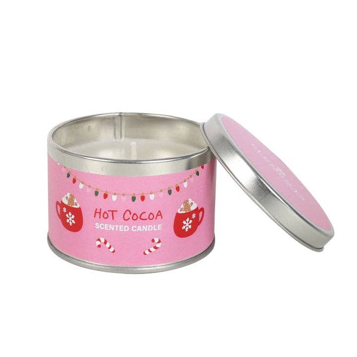 Something Different Wholesale - Wholesale Jar/Filled Candle - Set of 12 Snuggle Season Christmas Candles in Display