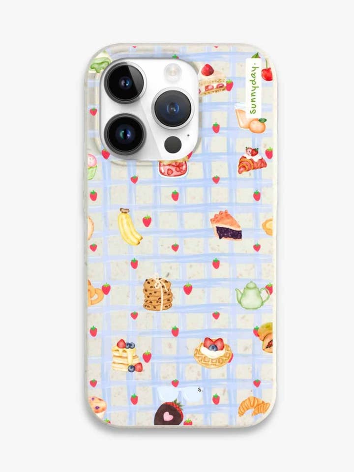 Picnic Soirée Plant-based Pretty iPhone Case for wholesale by SUNNYDAY