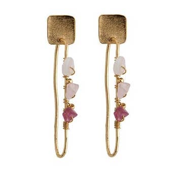 Orecchini Profane 008 per la vendita all'ingrosso da parte di Laure Mory Bijoux