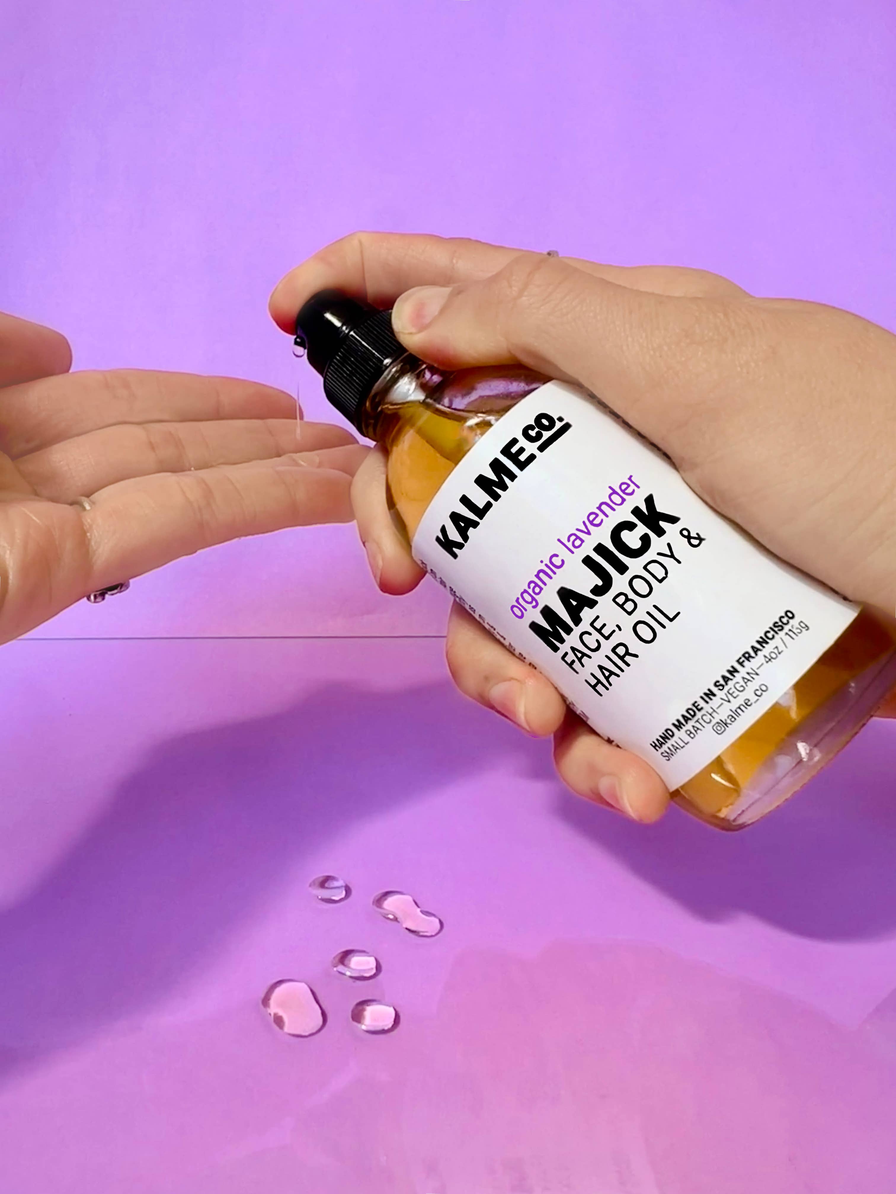 Kalme Co. - Wholesale Bath/Body Oil - MAJICK Face, Body, & Hair Oil2