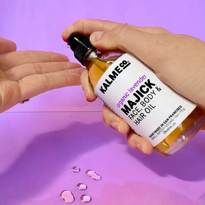 Kalme Co. - Wholesale Bath/Body Oil - MAJICK Face, Body, & Hair Oil2