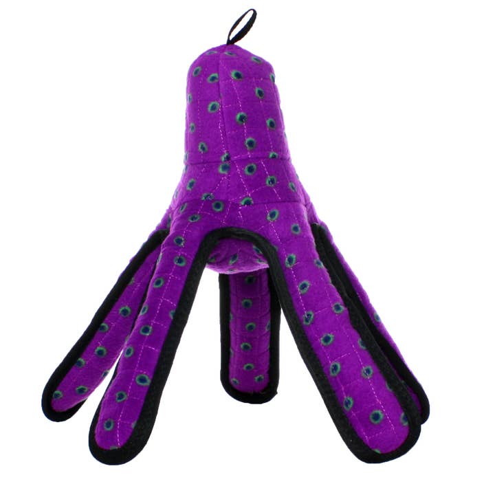 Tuffy Dog Toys - VIP Products – Großhandel Haustier-Quietschspielzeug – Hund – Tuffy Ocean großer Oktopus, strapazierfähiges und robustes Quietsch-Hundespielzeug3
