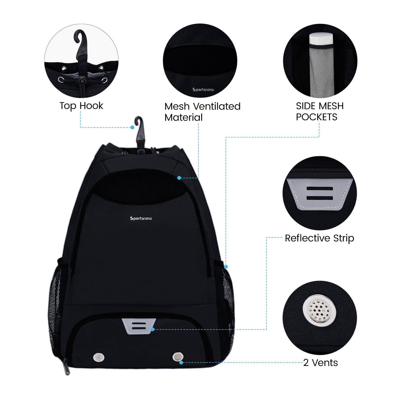 wandf - Wholesale Backpack - Unisex - Drawstring Backpack Soccer Basketball Backpack Gym Bag59