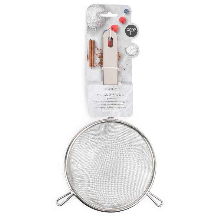 Core Home - Wholesale Tea Strainer/Infuser - CORE KITCHEN Everyday Strainer 5.5" - Moonstone