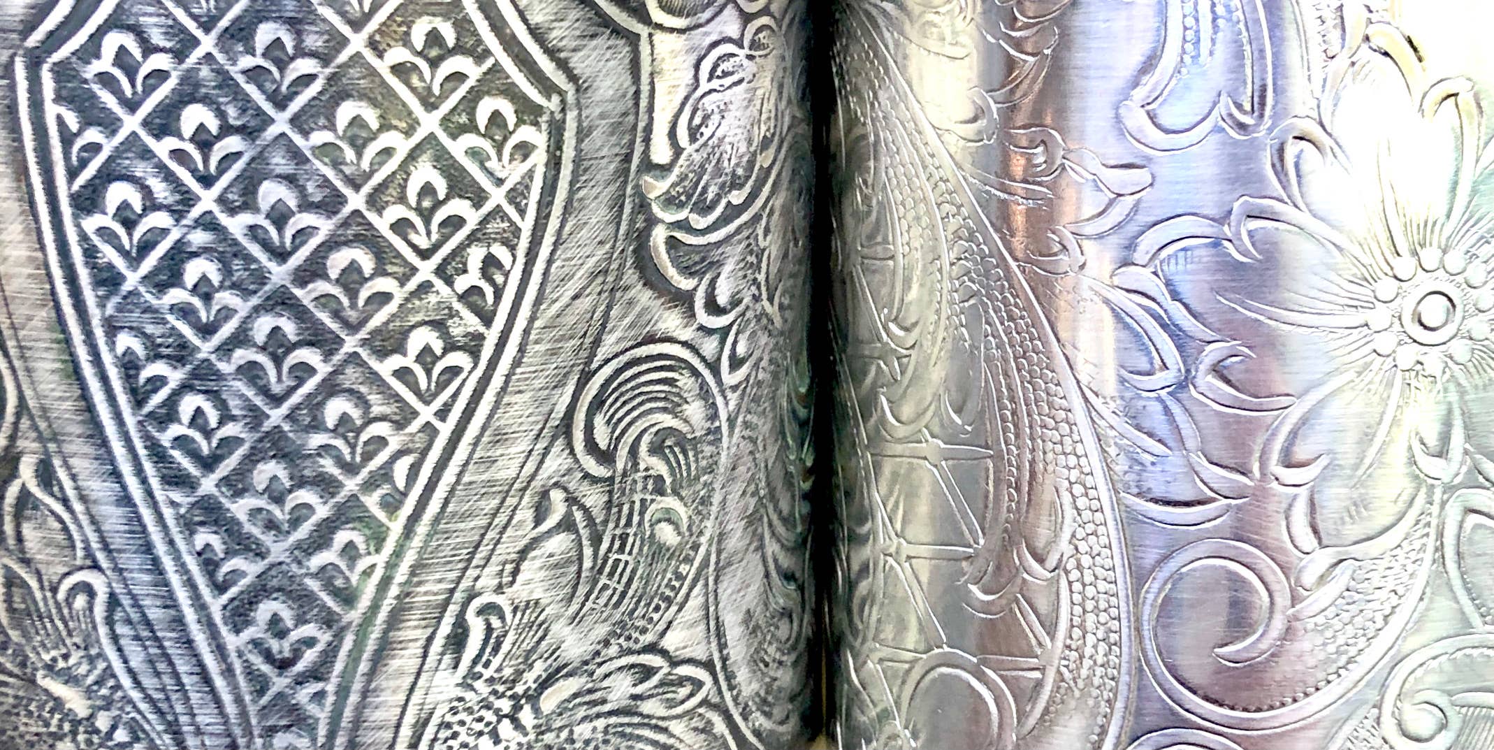 TTE Designs - Wholesale Dangle Earrings - Repurposed Silver Platter Earrings3