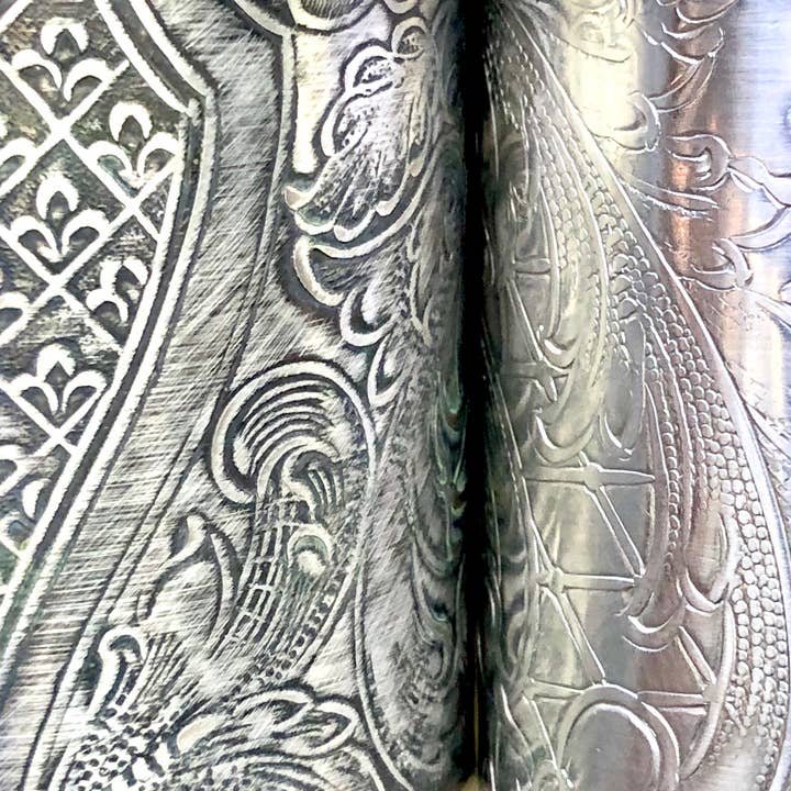 TTE Designs - Wholesale Dangle Earrings - Repurposed Silver Platter Earrings3