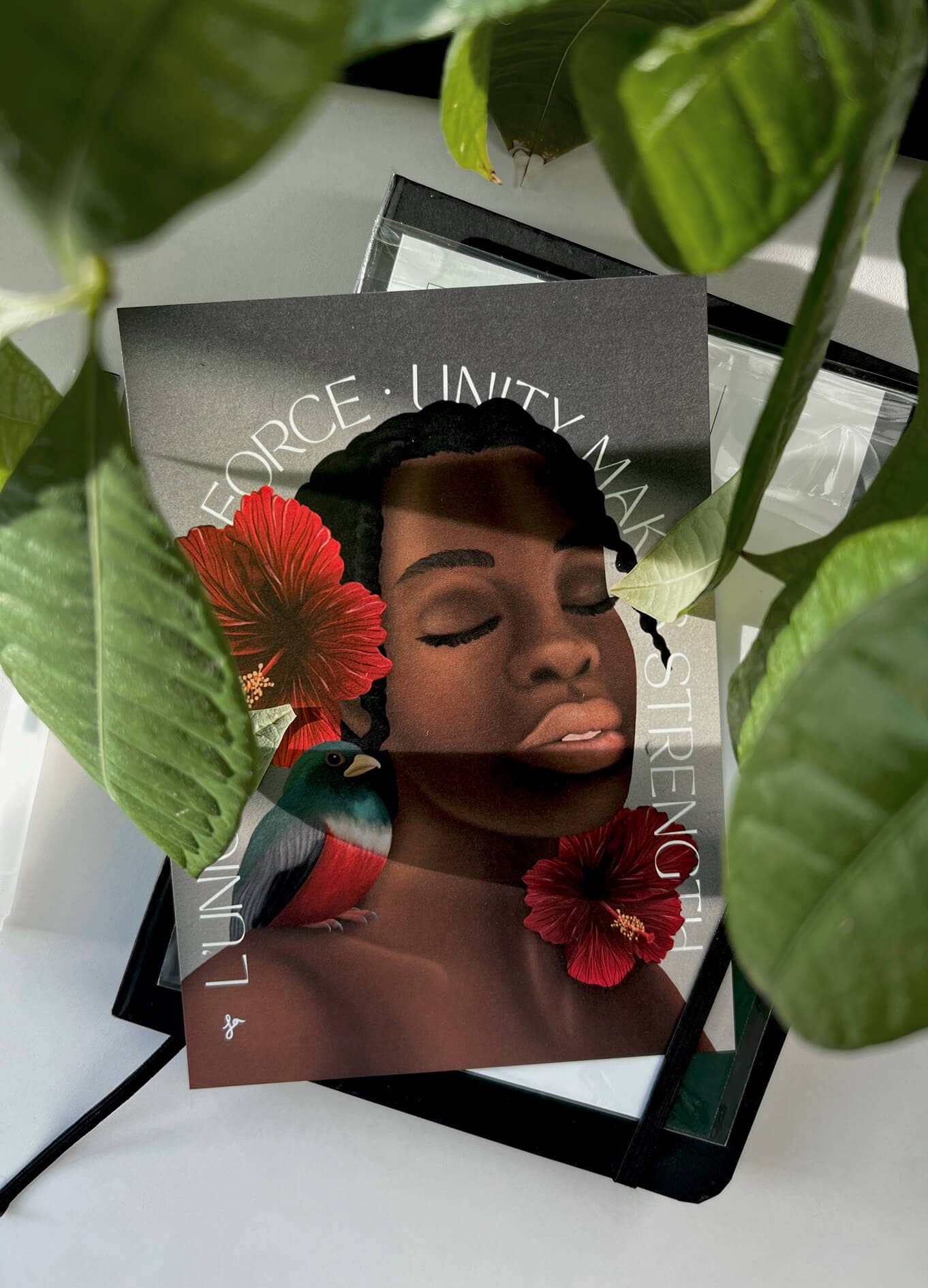 la designs - Wholesale Art Print - Unity in Strength — Modern Cultural Portrait Print0