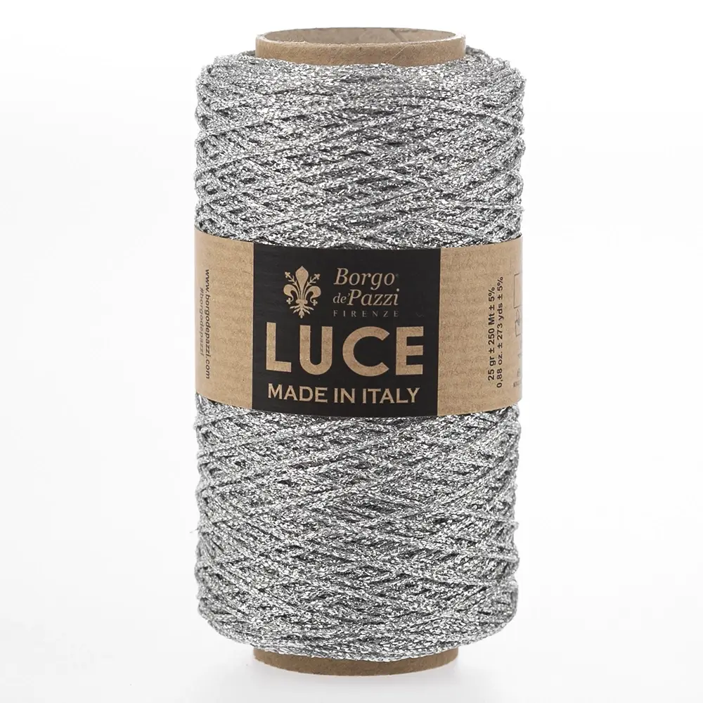 Borgo de' Pazzi - Firenze - Venta al por mayor Collares de cadenas y eslabones - Lurex 100 % para joyería de tejido o crochet1