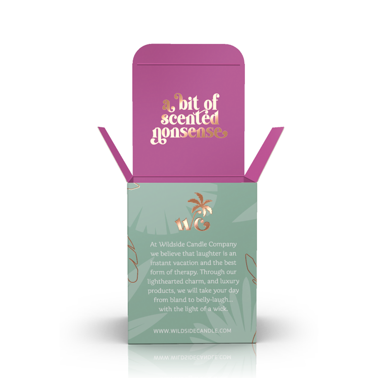 Wildside Candle LLC - Wholesale Jar/Filled Candle - inhale the good shit, exhale the bad bullshit7